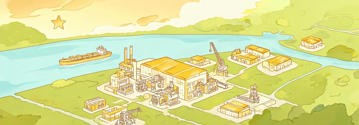 Map illustration of ABI Houston plant location